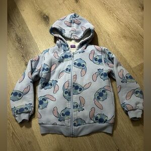 Disney Stitch Sherpa Lined Hoodie